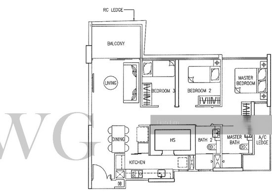 The Trilinq (D5), Condominium #148179022